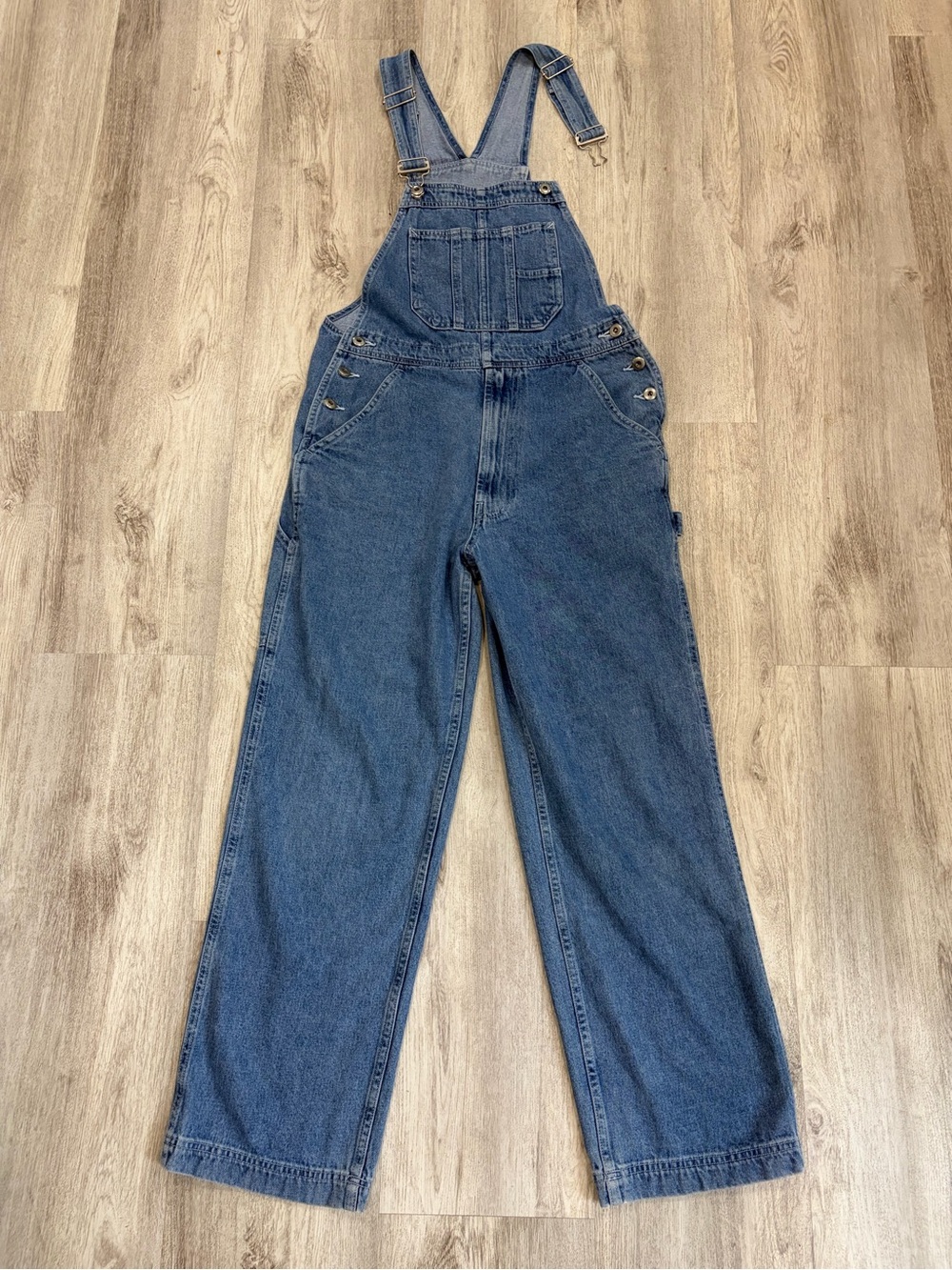 GAP woman’s XS VTG Denim Carpenter Bib Overalls  90s aesthetic dungarees *read